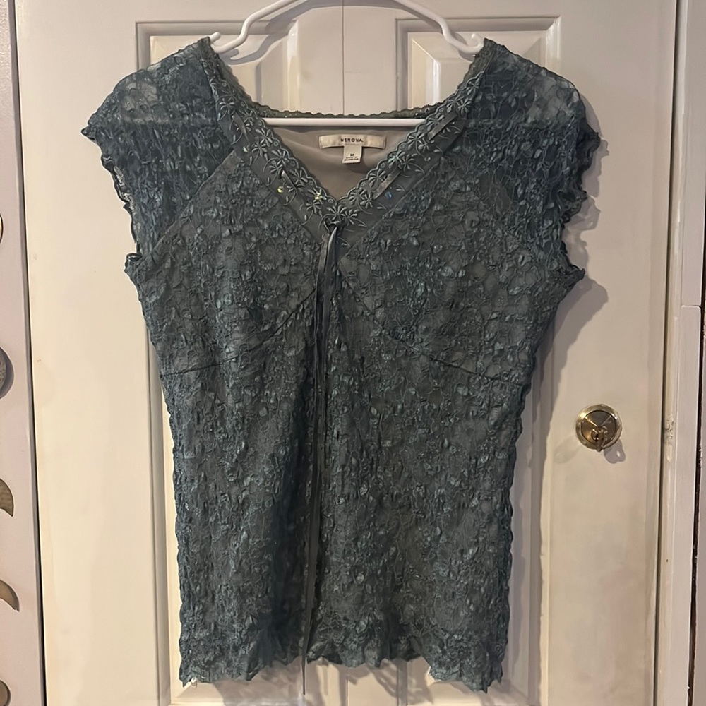 Vintage flower blouse